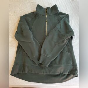 Scuba Oversized Funnel-Neck Half Zip